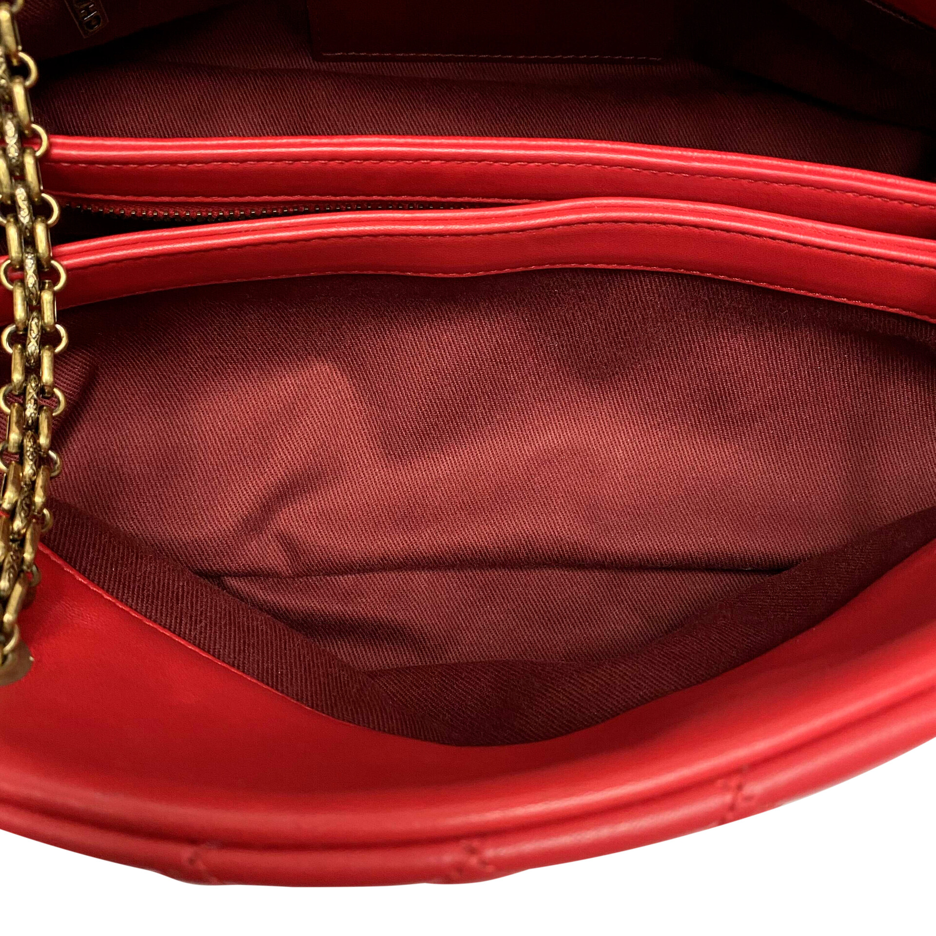 Bolsa Chanel Mademoiselle Vermelha