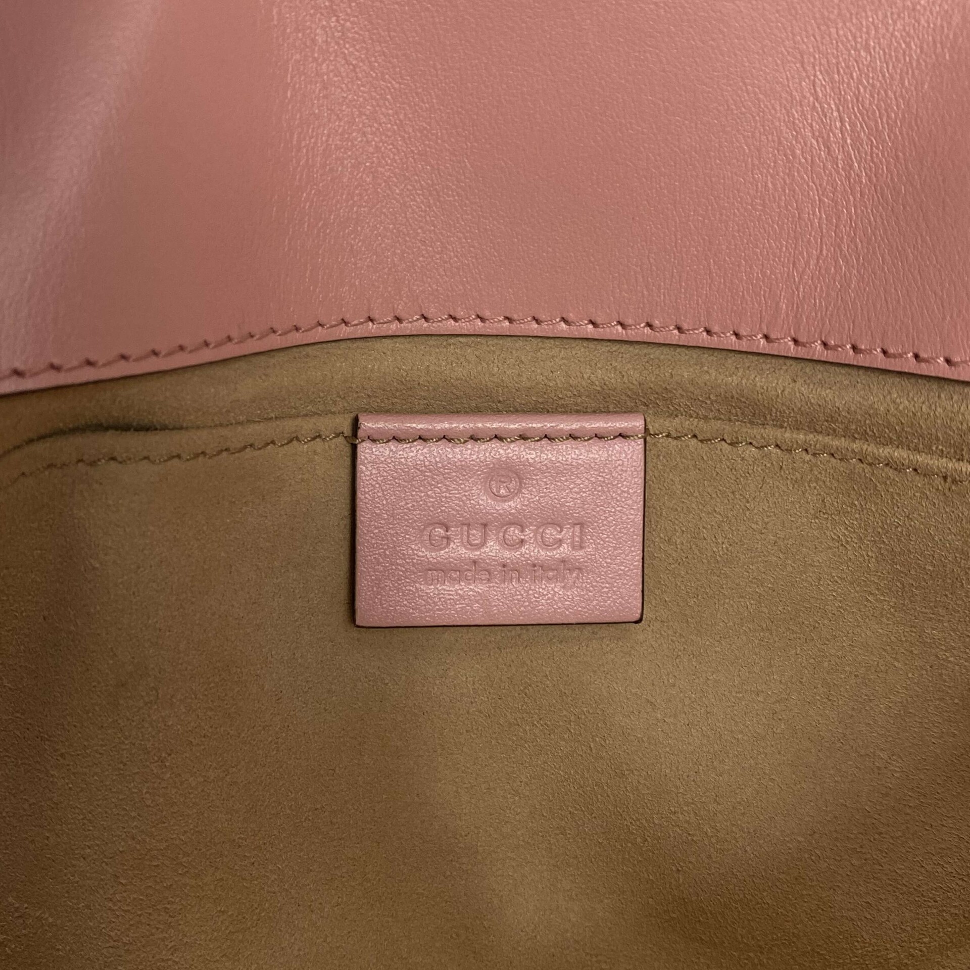 Bolsa Gucci Marmont Rosa Pequena