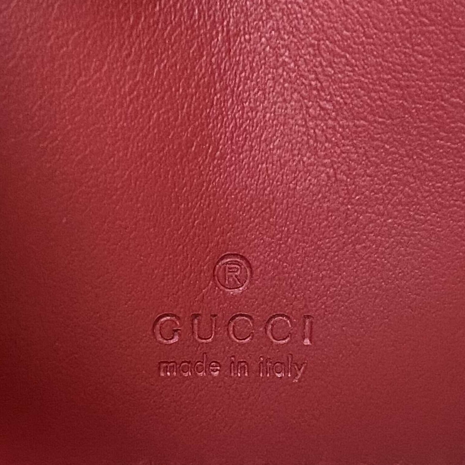 Bolsa Gucci Bucket GG Vermelha