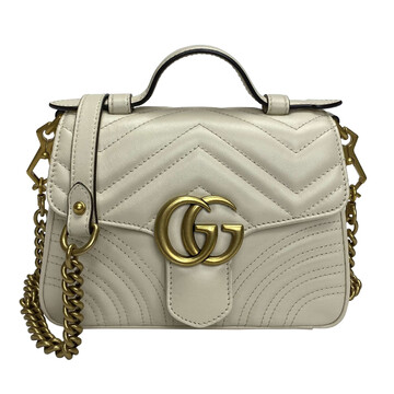 Bolsa Gucci GG Marmont Mini Off White