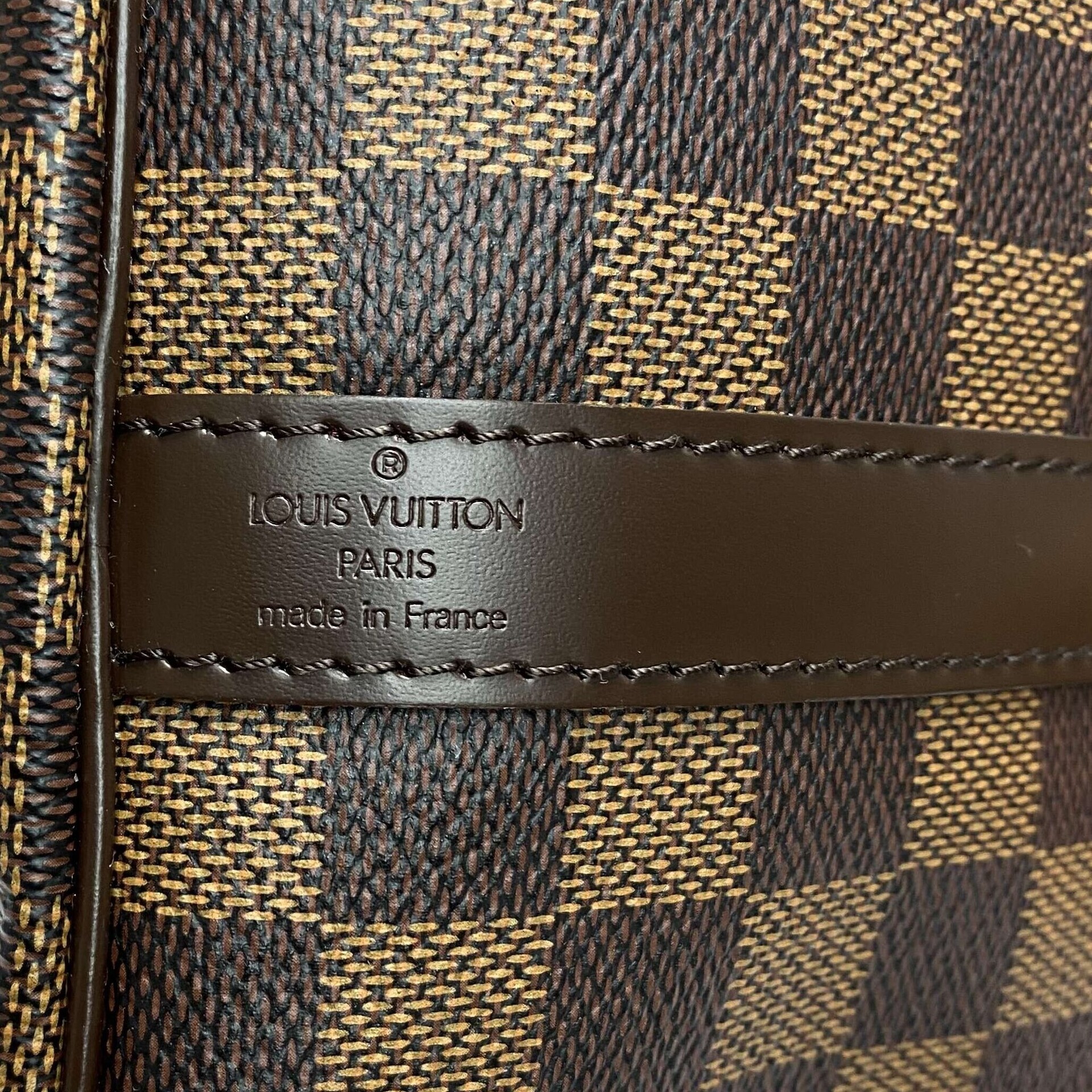 Bolsa Louis Vuitton Speedy 35 Bandoulière Damier Ébène