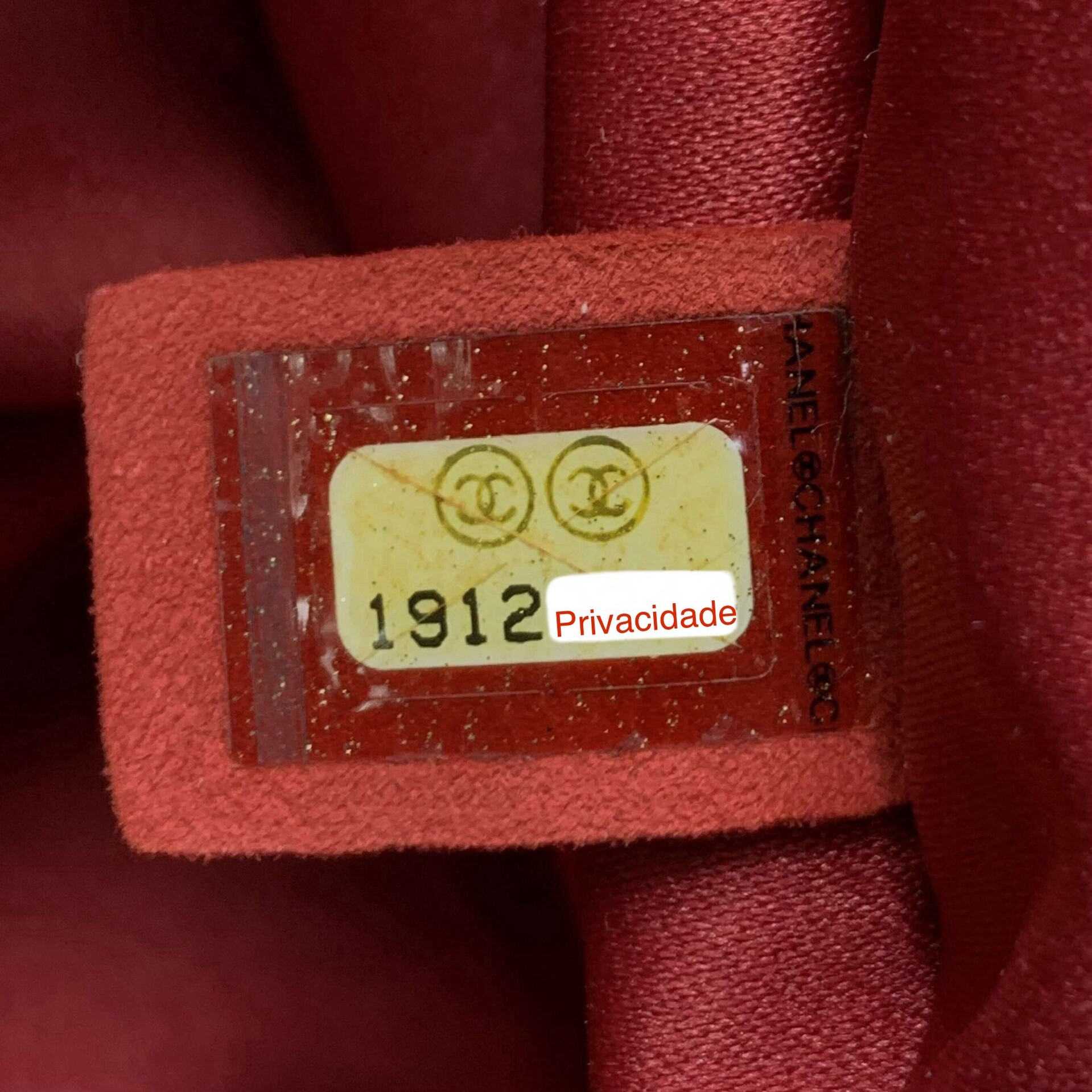 Bolsa Chanel 3 Accordion Vermelha