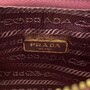 Bolsa Prada Re-Edition 2005 Ráfia Rosa
