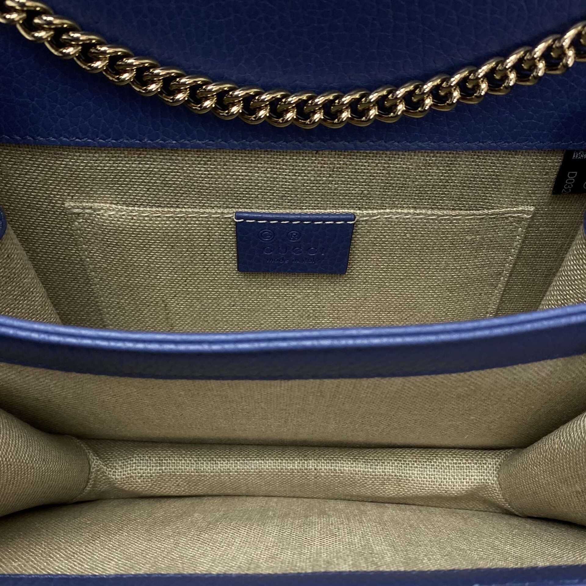 Bolsa Gucci Interlocking Azul