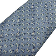 Gravata Hermès Azul