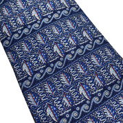 Gravata Hermès Azul