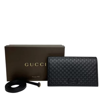 Bolsa Gucci Wallet Preta 
