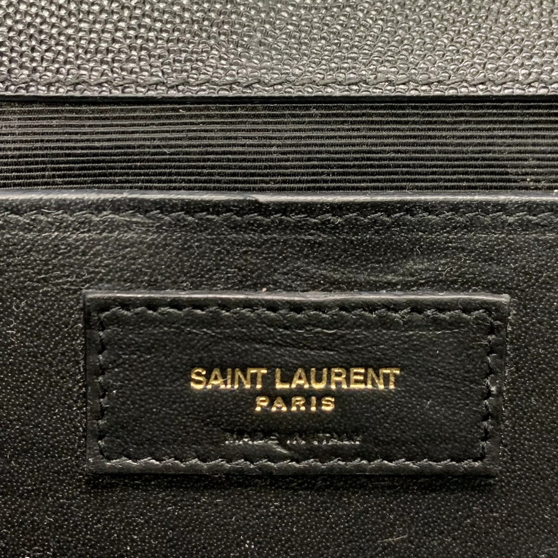 Bolsa Saint Laurent Envelope Preta