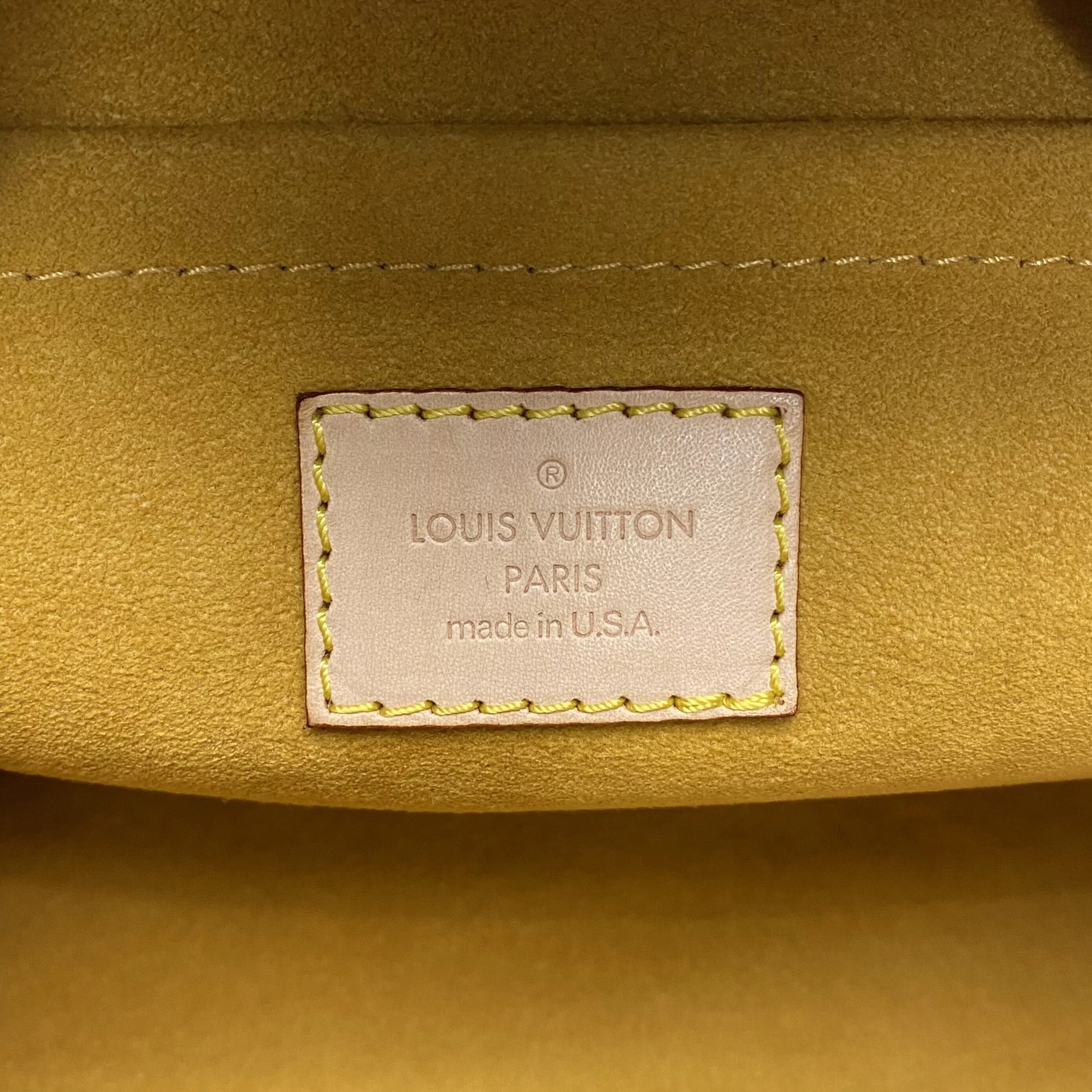 Bolsa Louis Vuitton Baggy Monogram Denim