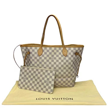 Bolsa Louis Vuitton Neverfull Damier Azur