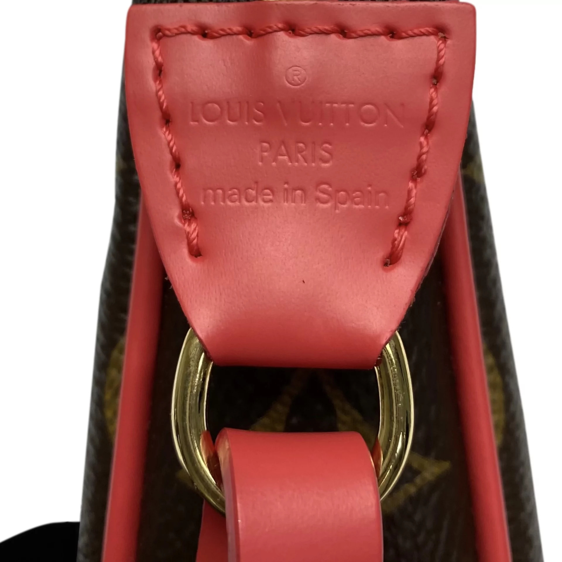 Bolsa Louis Vuitton Monogram Totem Pochette Accessories Flamingo