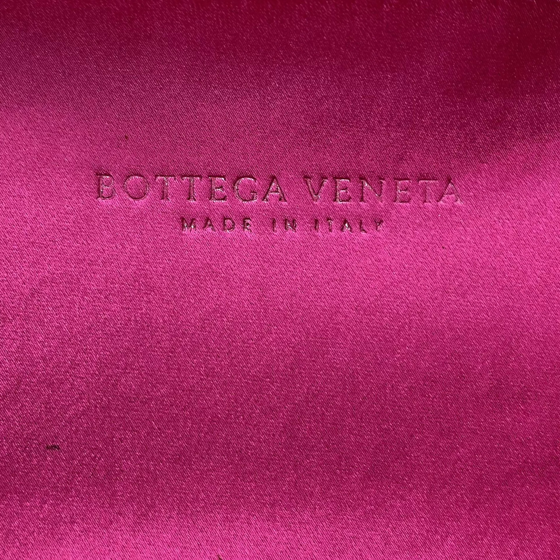 Clutch Bottega Veneta Knot Intrecciato Pink