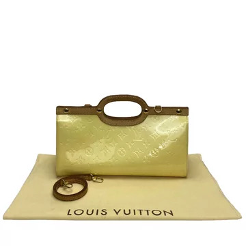 Bolsa Louis Vuitton Roxbury Drive Verniz Bege