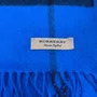 Cachecol Burberry Cashmere Azul