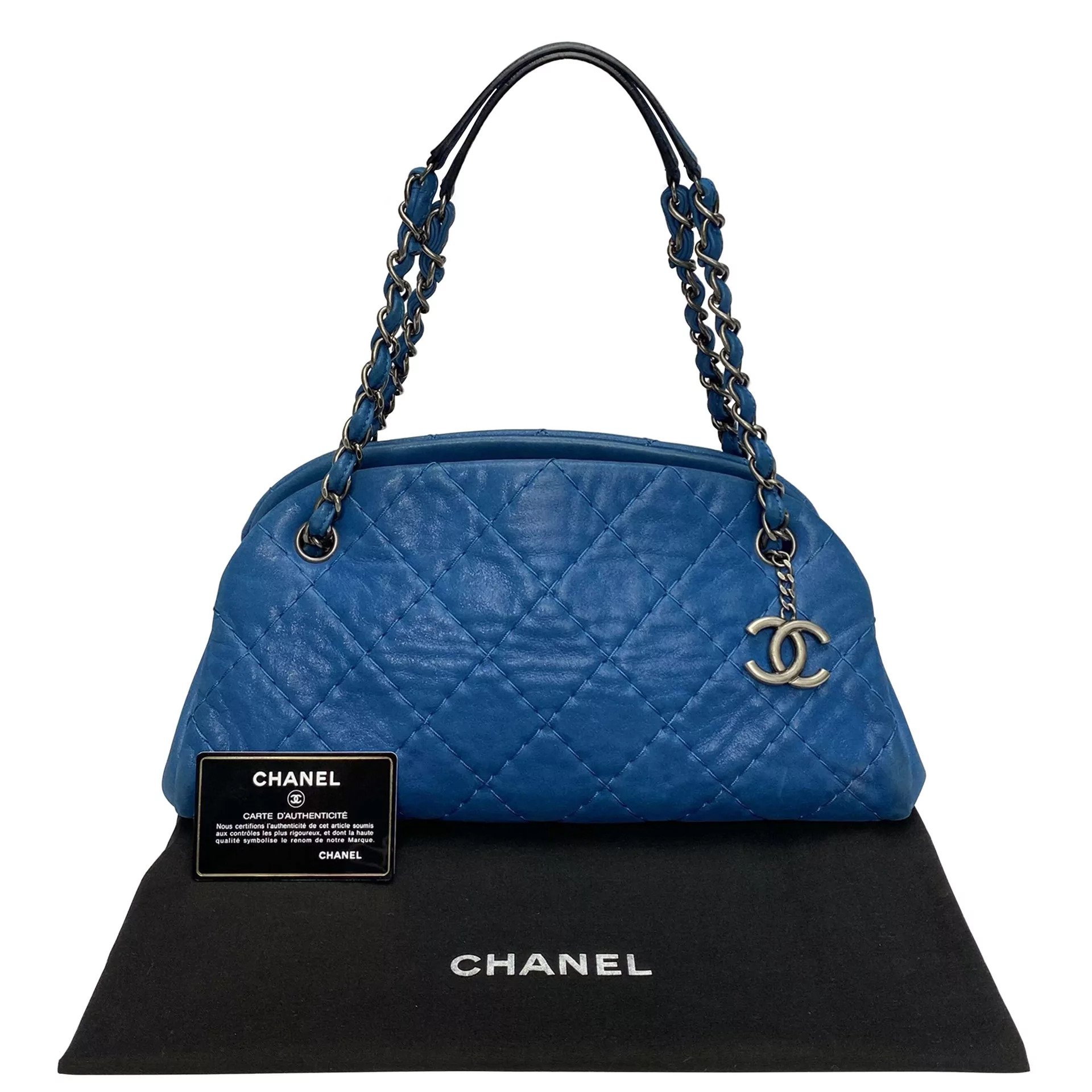 Bolsa Chanel Mademoiselle Turquesa