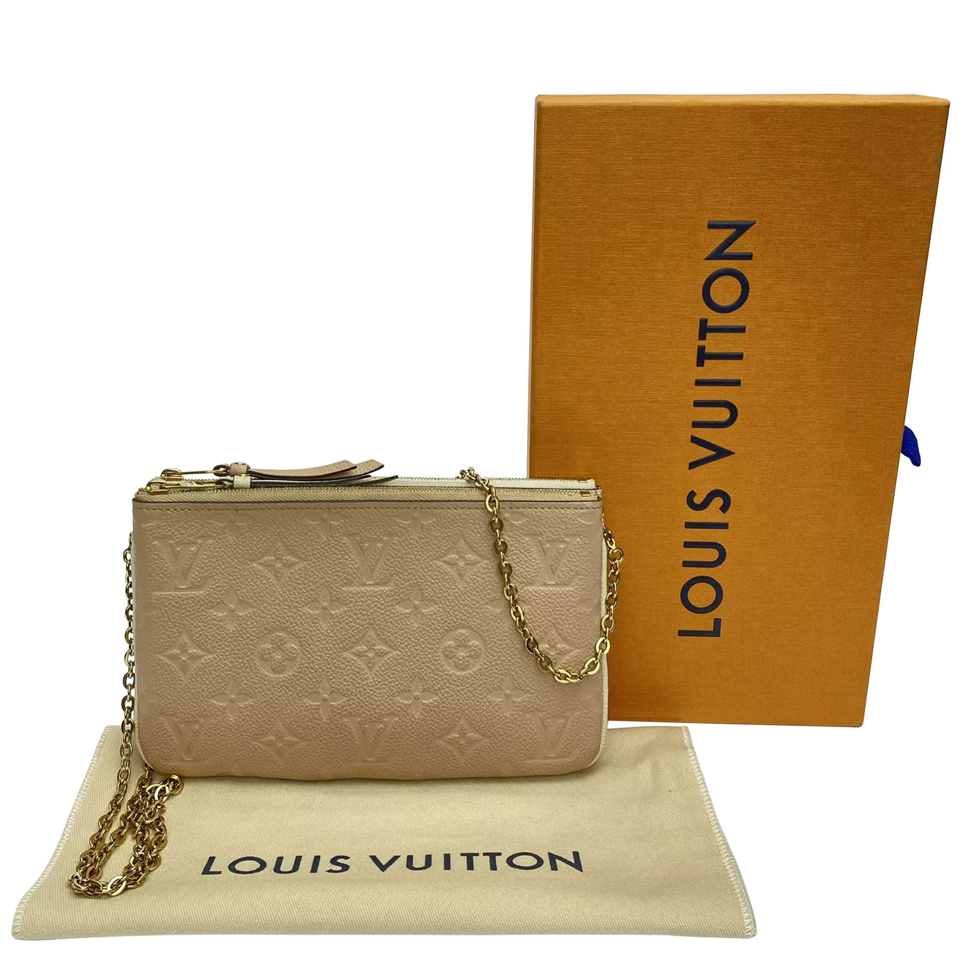 Bolsa Pochette Louis Vuitton Double Zip