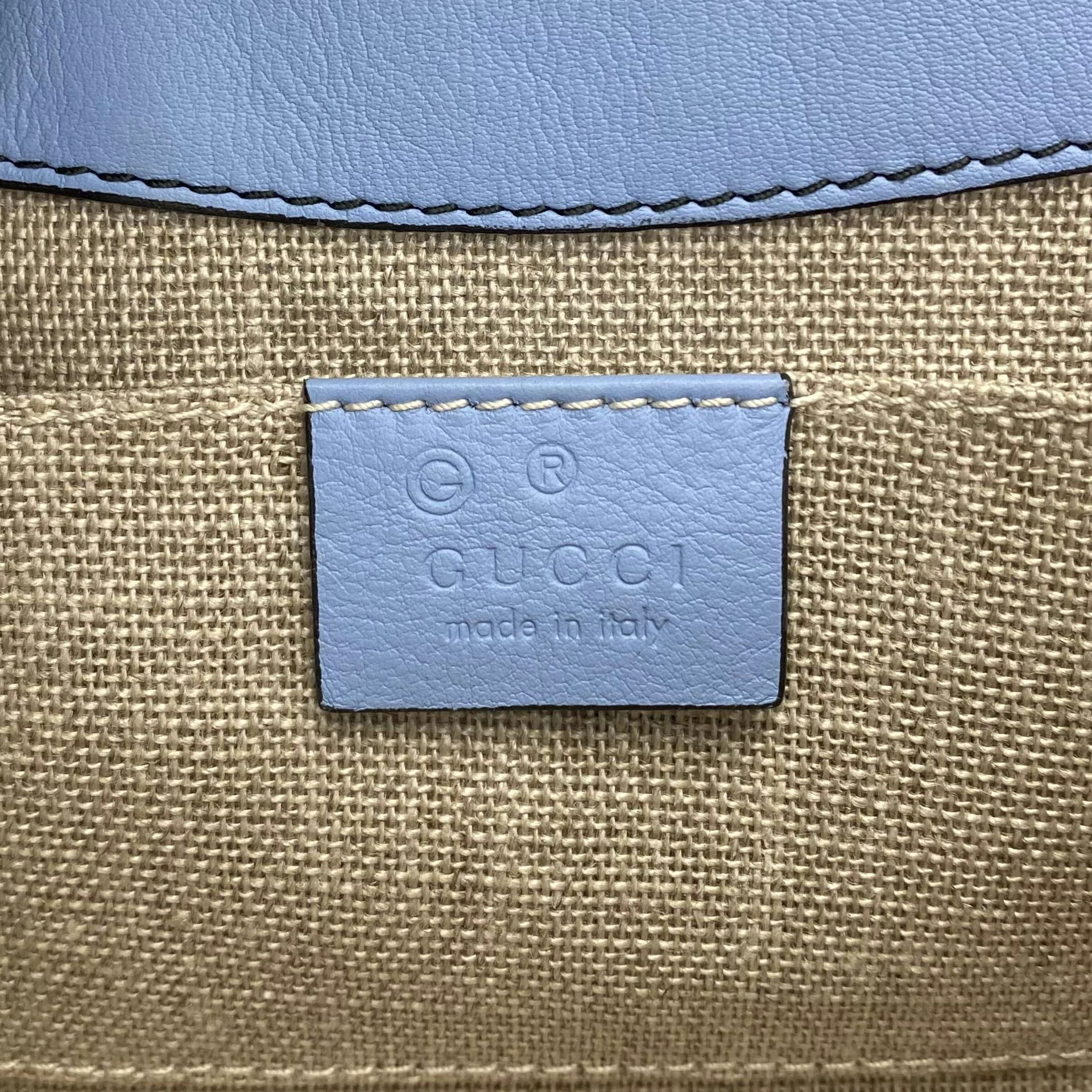 Bolsa Gucci Emily Azul Pequena