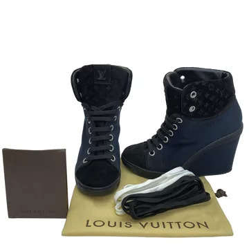Sneaker Louis Vuitton Monograma Marinho