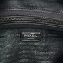 Bolsa Prada Couro Saffiano Cinza