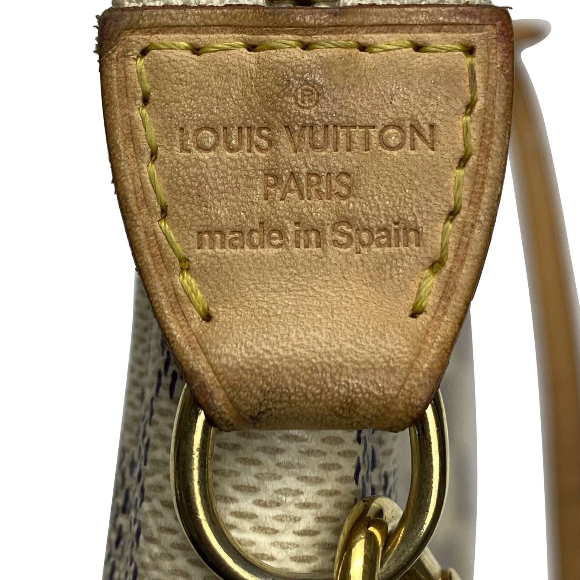 Bolsa Louis Vuitton Pochette Acessoires Damier Azur