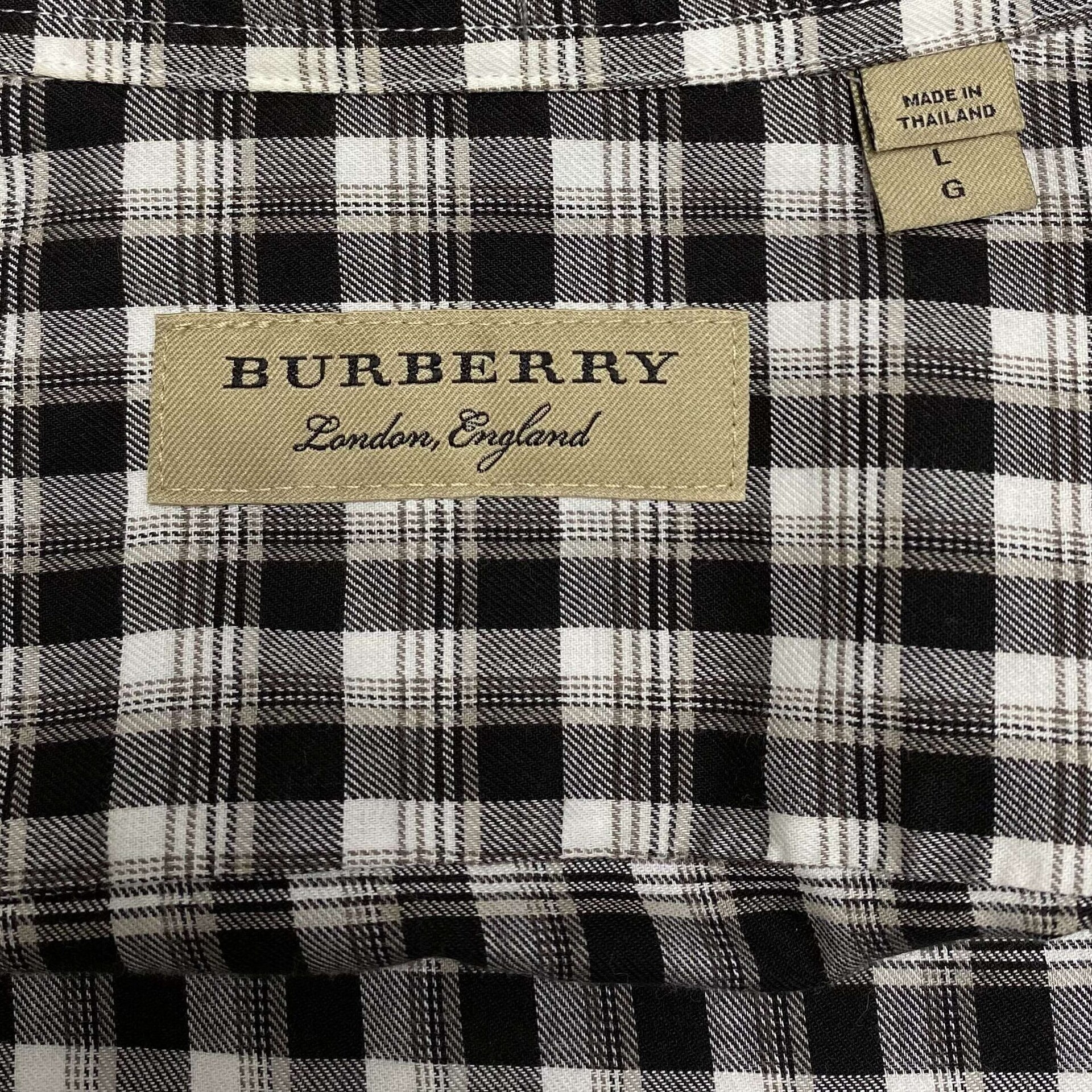 Camisa Burberry Xadrez