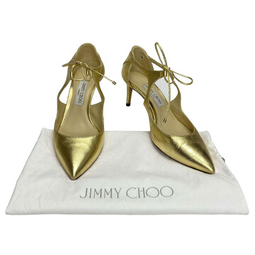 Sapato Jimmy Choo Dourado