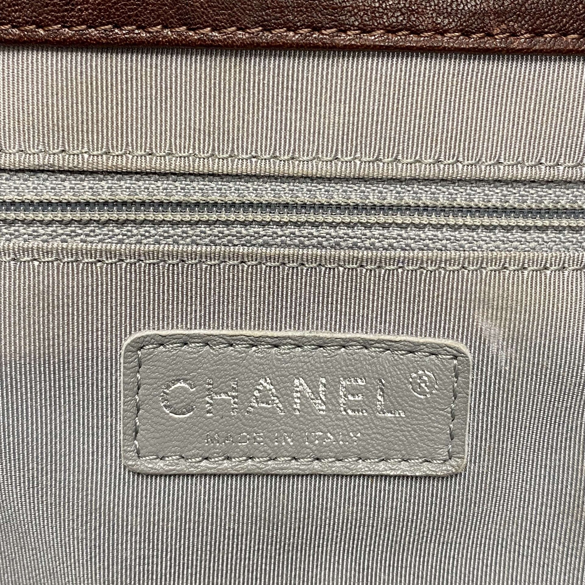 Bolsa Chanel Chain Around Vinho