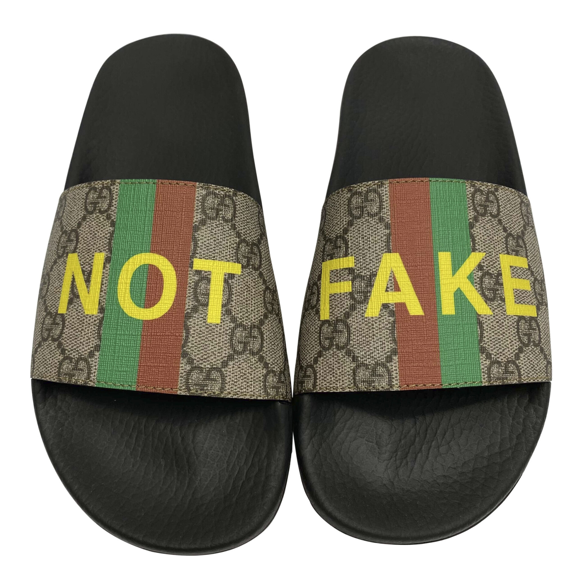 Slide Gucci Not Fake