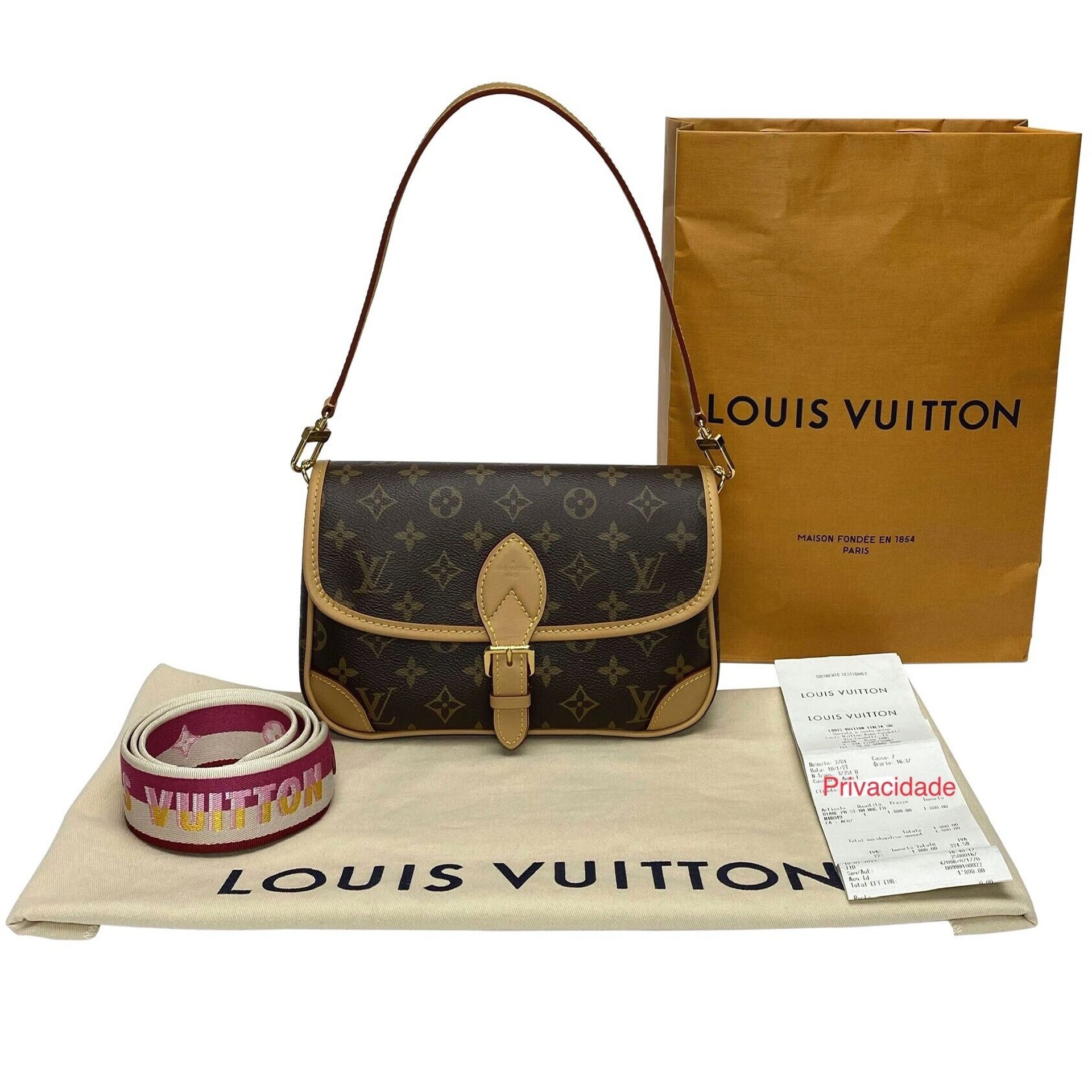Louis Vuitton Sologne Original Usada Masculino