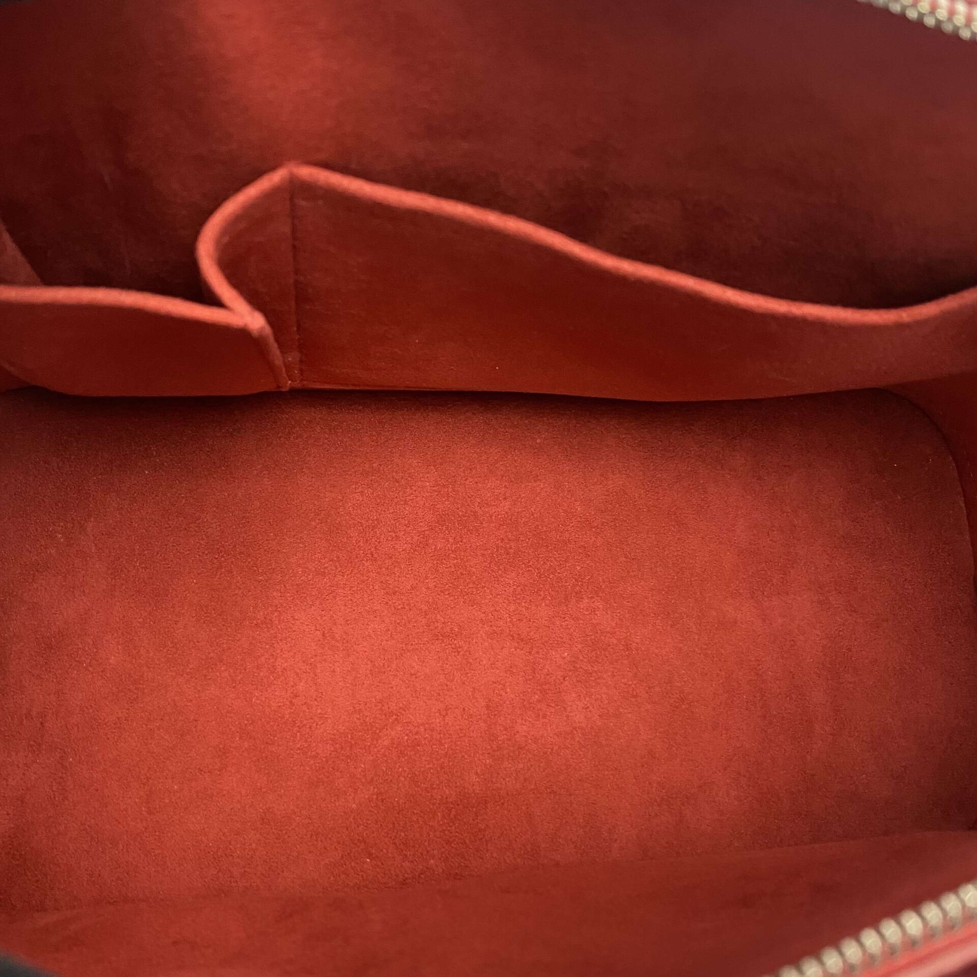 Bolsa Louis Vuitton Alma Couro Epi Vermelha