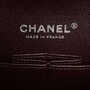 Bolsa Chanel Double Flap Média Couro Caviar Preto