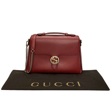 Bolsa Gucci Interlocking G Vermelha