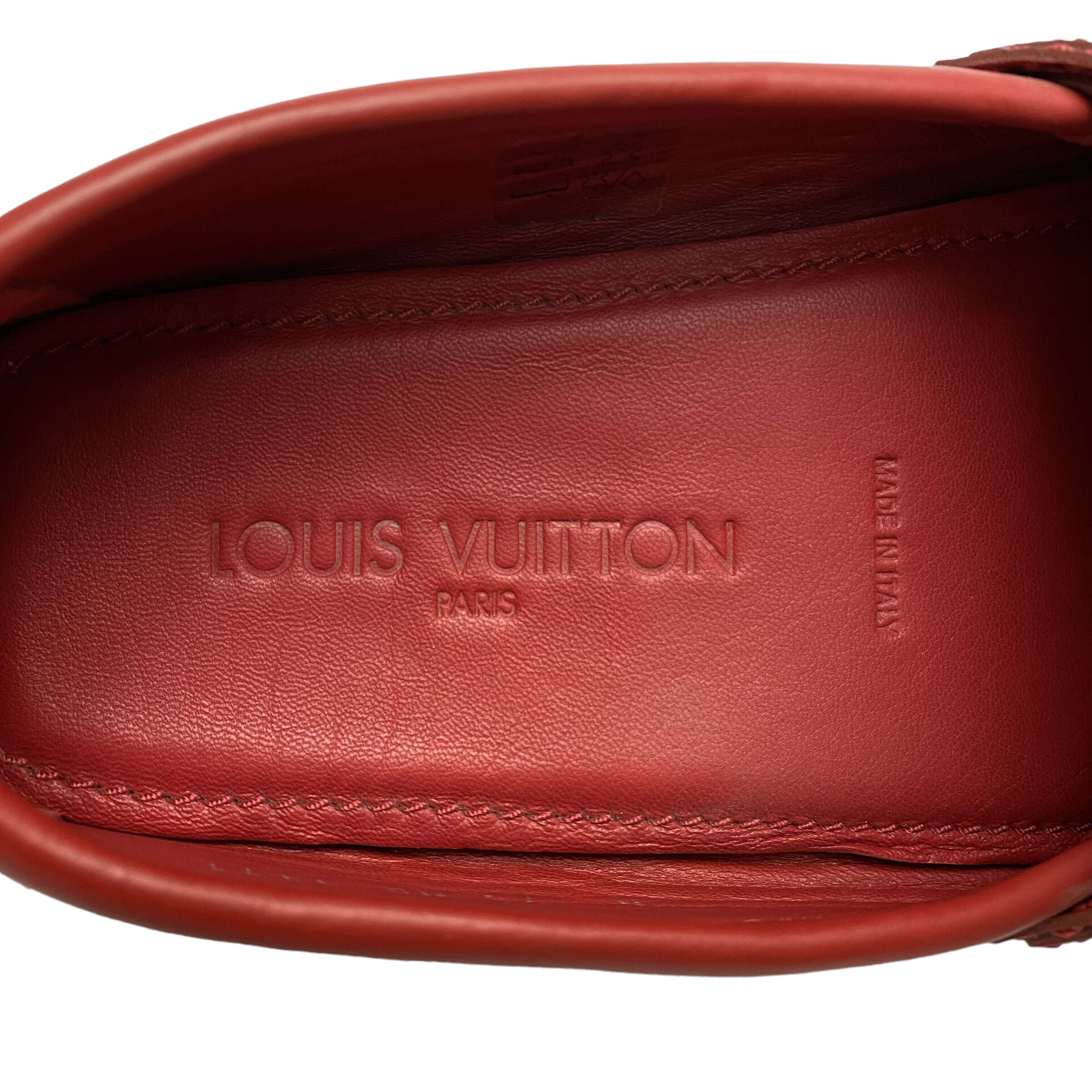 Mocassim de couro Louis Vuitton - Grandes Grifes