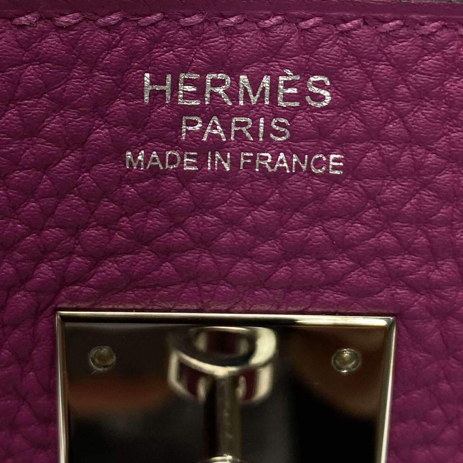 Bolsa Hermès Birkin 30 Togo Rose Pourpre