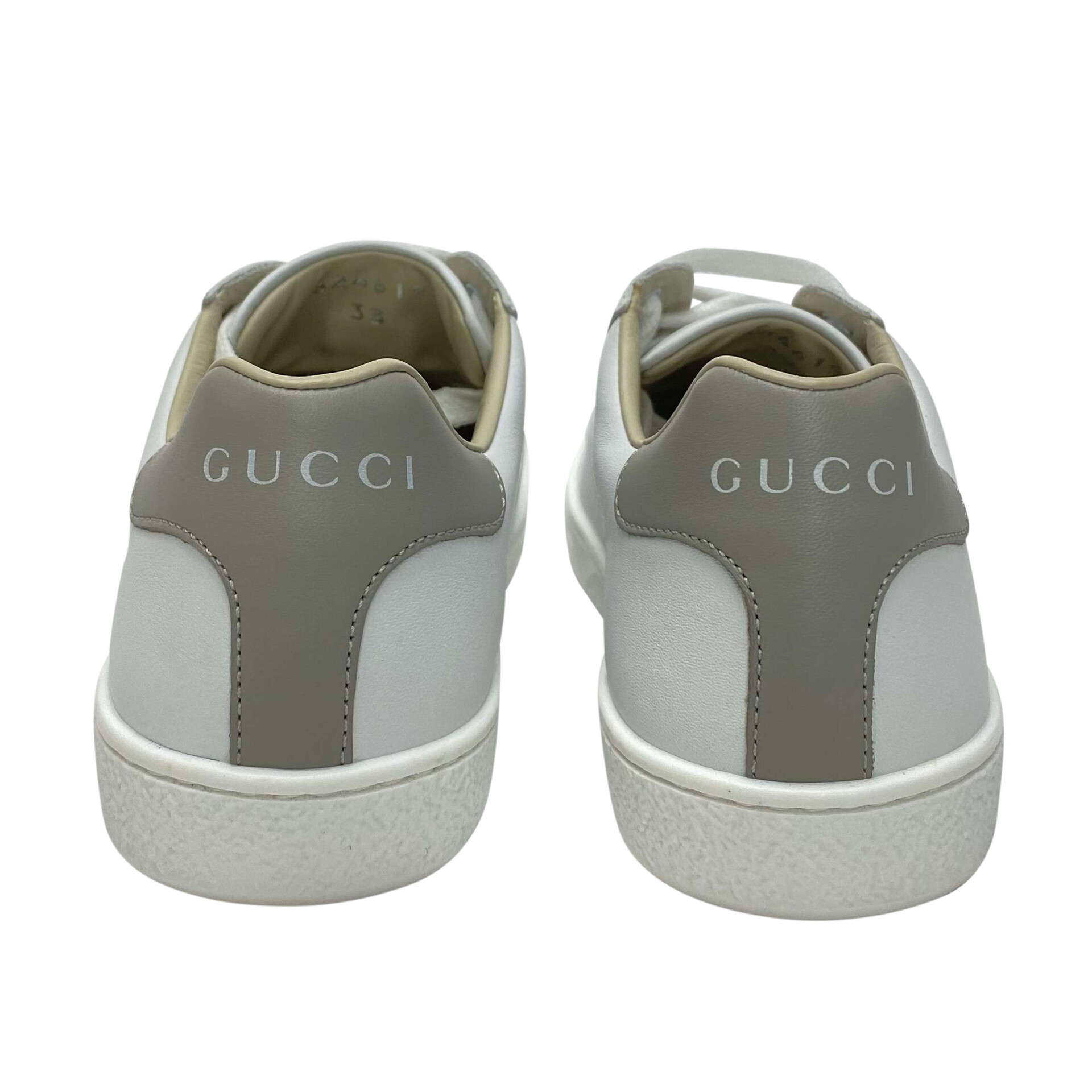Tênis Gucci Ace Infantil Branco