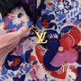 Lenço Louis Vuitton Triangular Floral