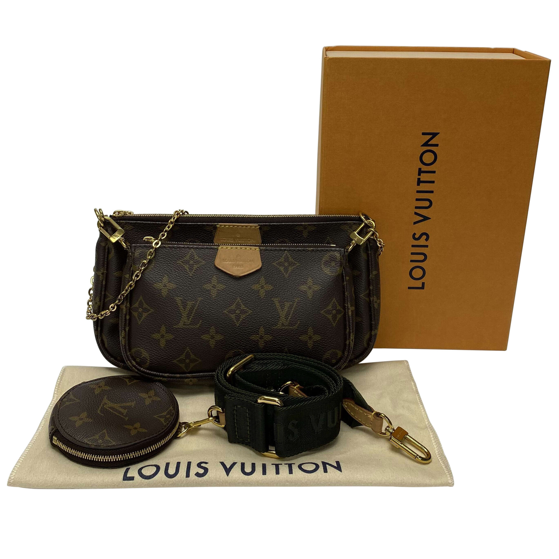 Louis Vuitton Mini bolsa masculina macia Multicor Couro ref