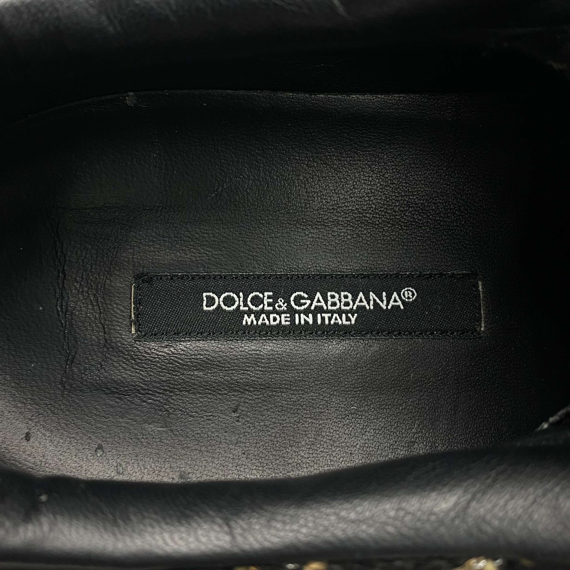 Tênis Dolce & Gabbana Tweed Cano Baixo