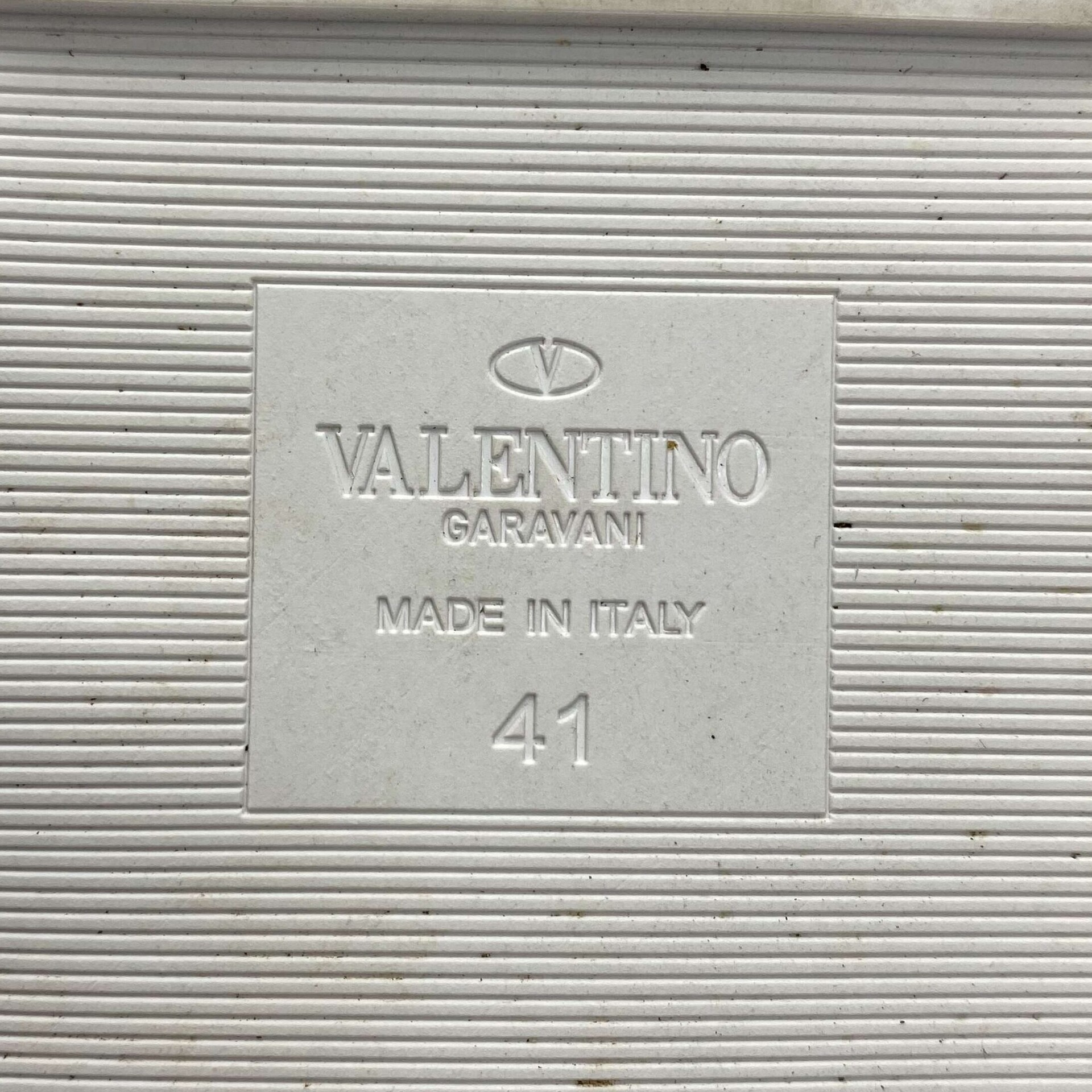 Flat Valentino Garavani Trançada Branca