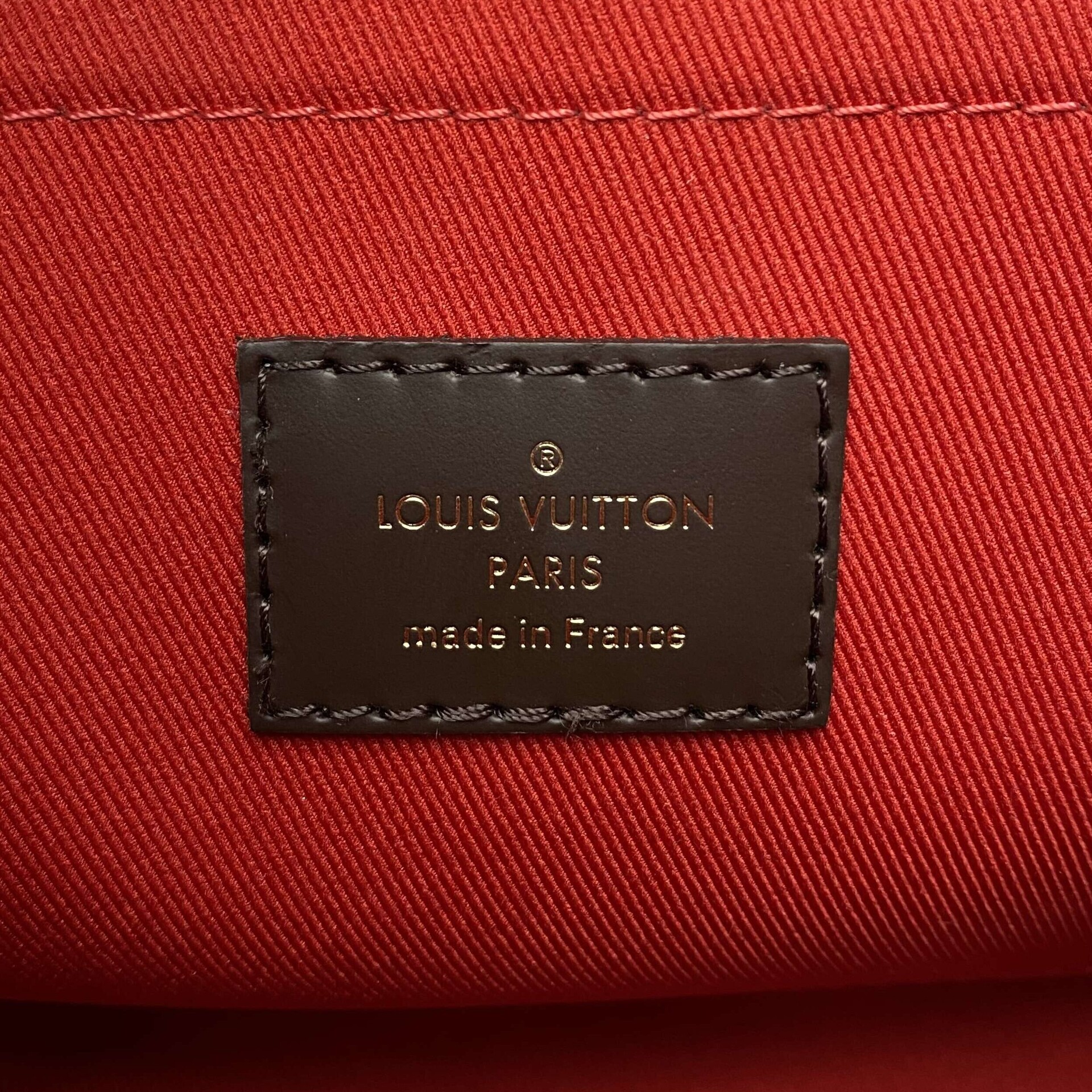 Bolsa Louis Vuitton Croisette Damier Ebene