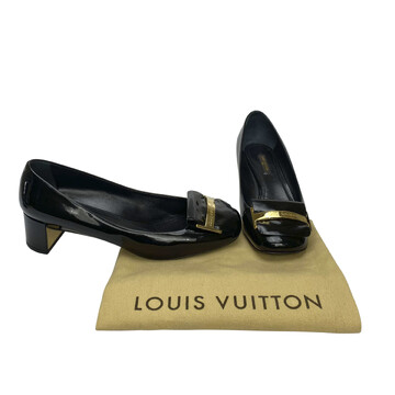 Sapato Louis Vuitton Verniz Preto