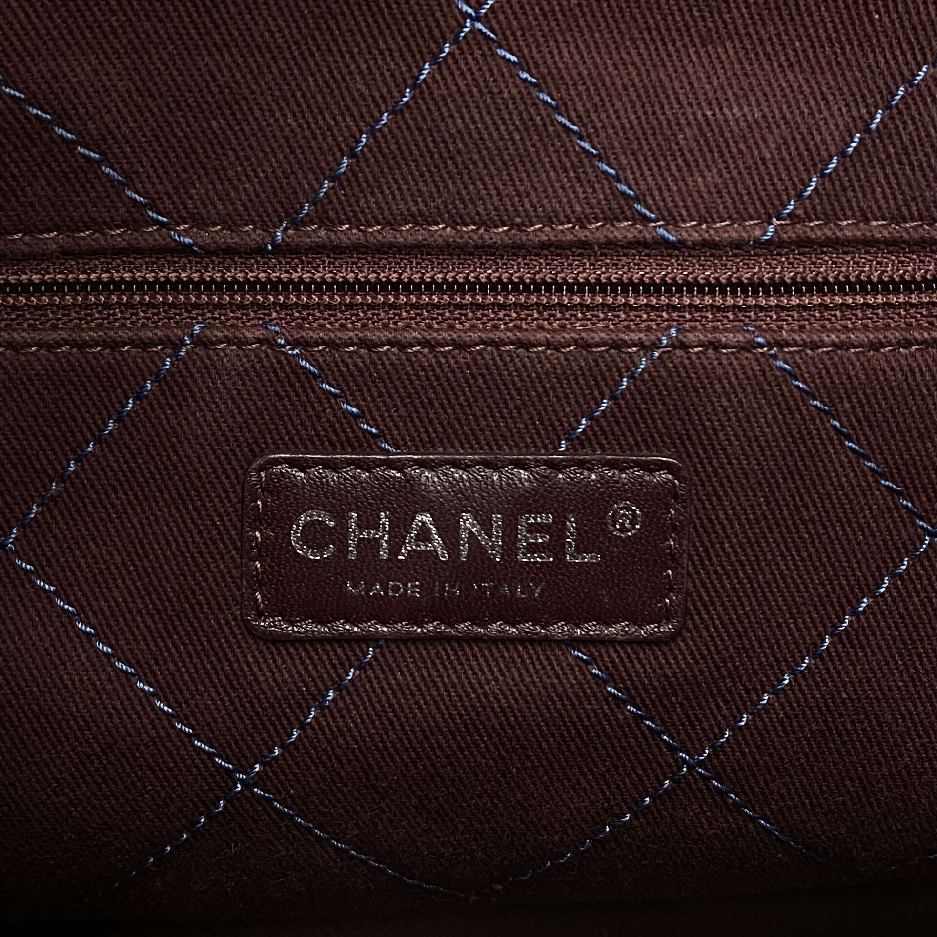 Bolsa Chanel CC Daily Azul