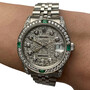 Relógio Rolex Datejust Custom Diamond - 31 mm