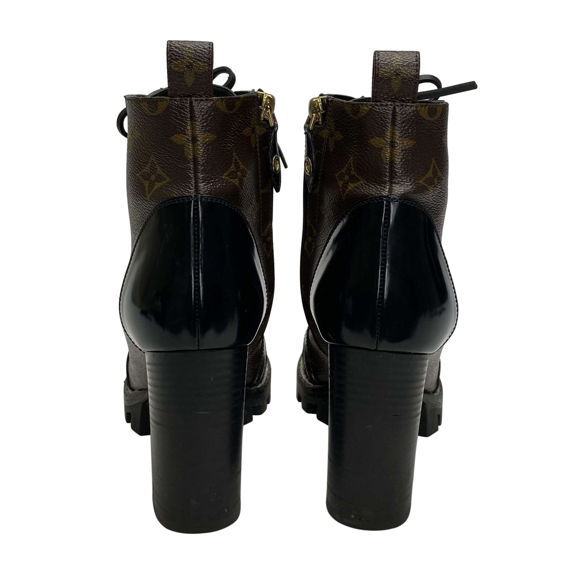 Bota Louis Vuitton Star Trail Original Monograma Feminino