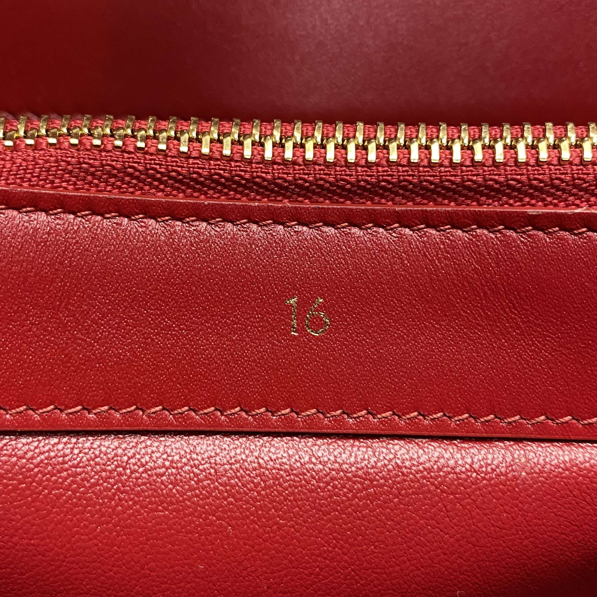 Bolsa Celine Mini 16 Vermelha
