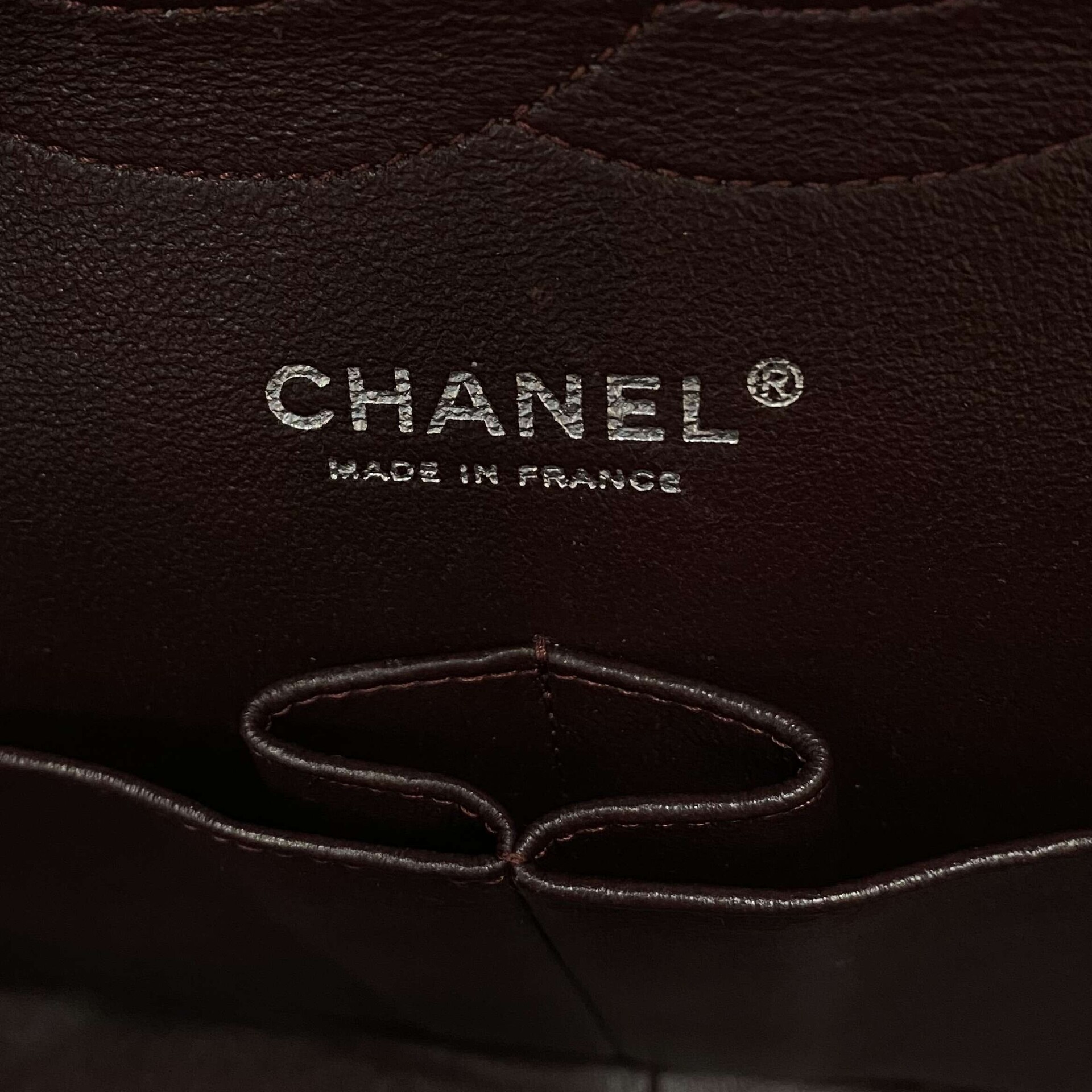 Bolsa Chanel Double Flap Classic Couro Lambskin Preto