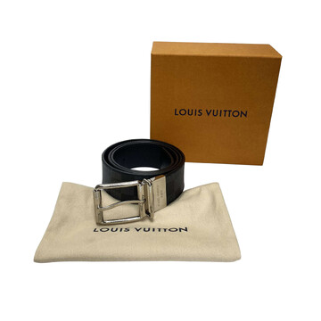 Cinto Louis Vuitton Damier Graphite