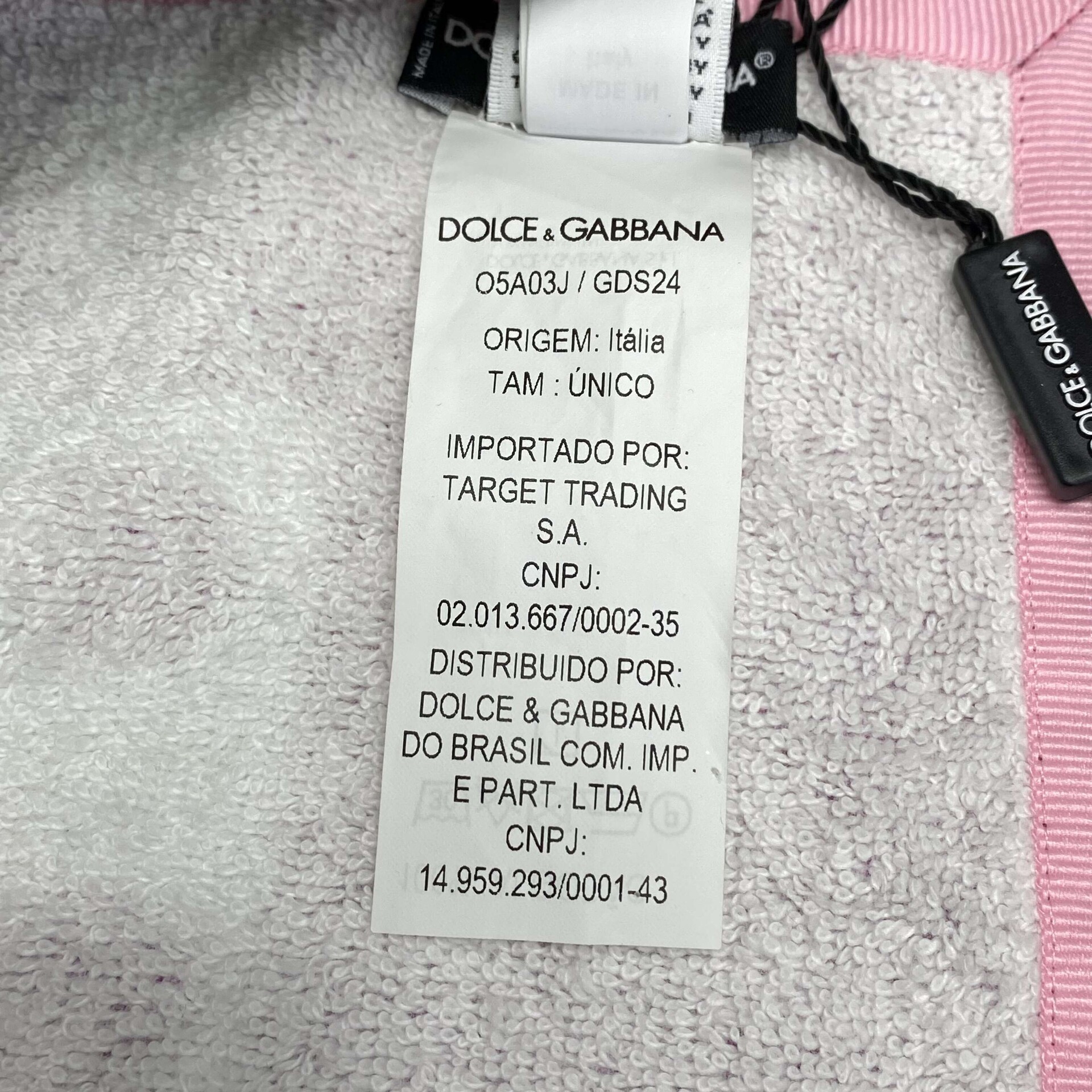 Toalha Dolce & Gabbana Estampa Floral