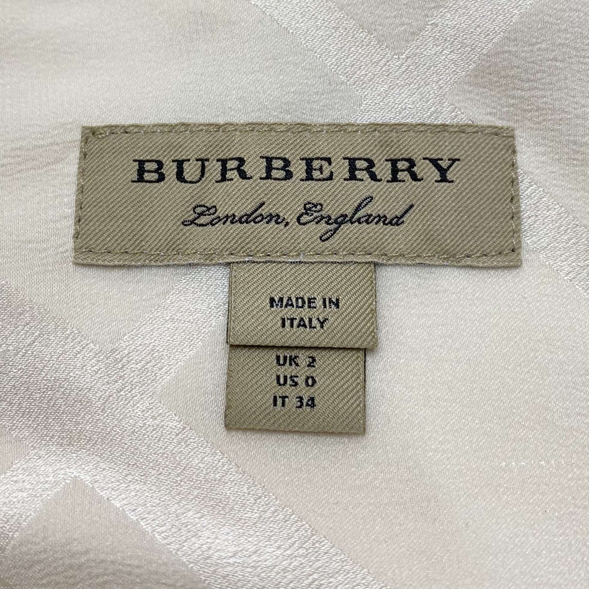 Camisa Burberry Off White