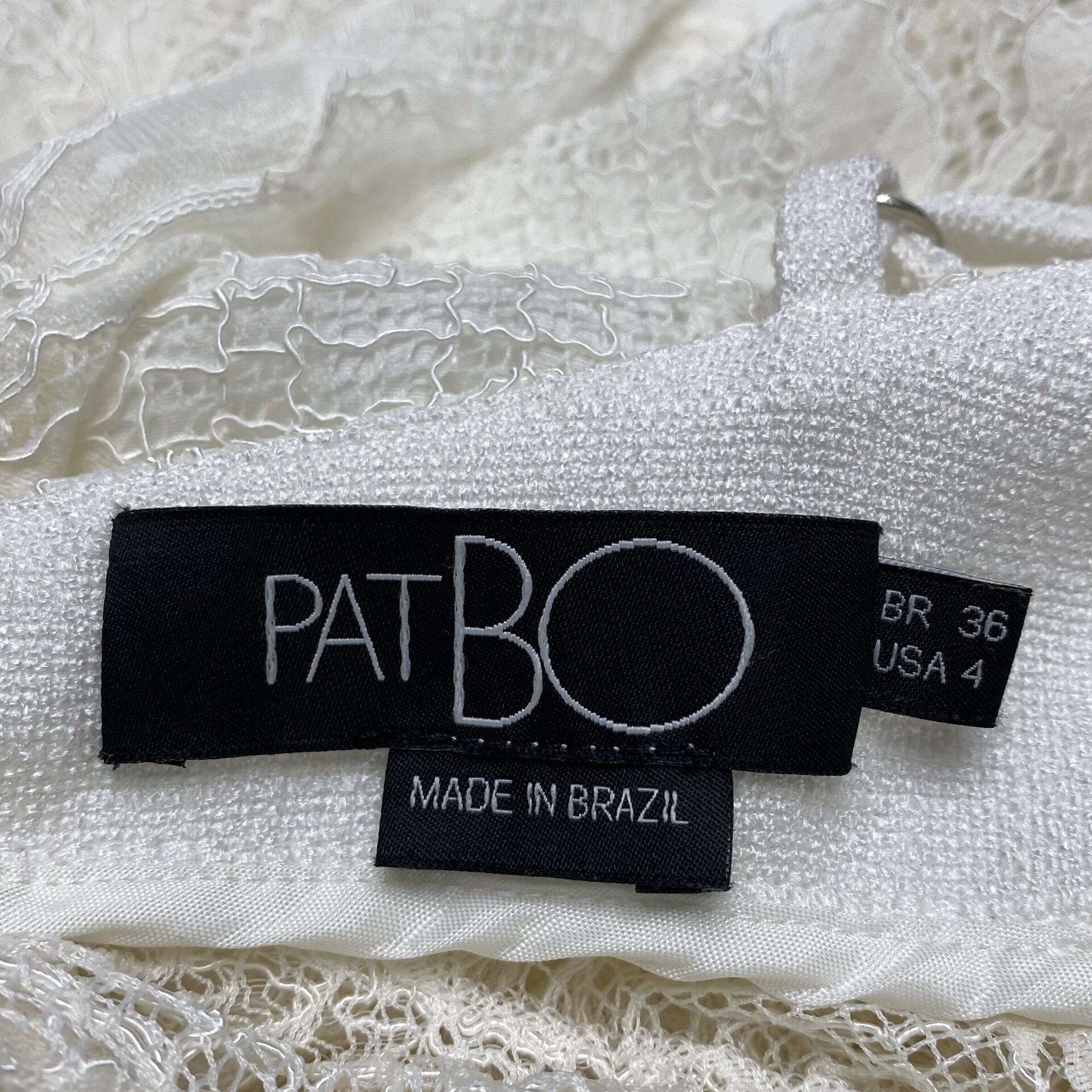 Vestido PatBo Rendado Off White